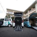 施設紹介　豊寿園の介護車